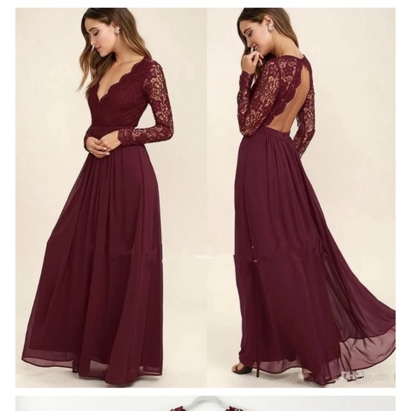 Lulus Dresses & Skirts - Lulu’s Awaken My Love Gown- Bridesmaid- Prom- Evening Gown -M-